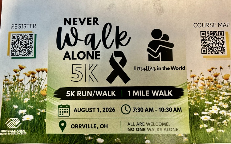 Never Walk Alone 5K