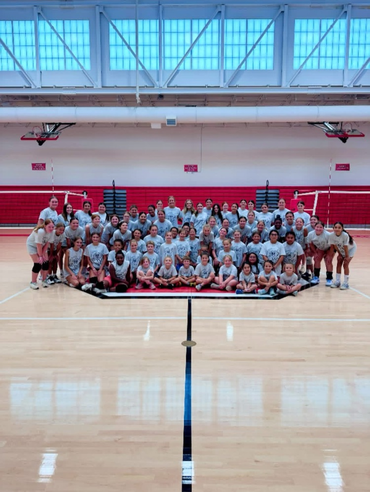 🏐 Future Red Riders are building their skills! ❤️🖤