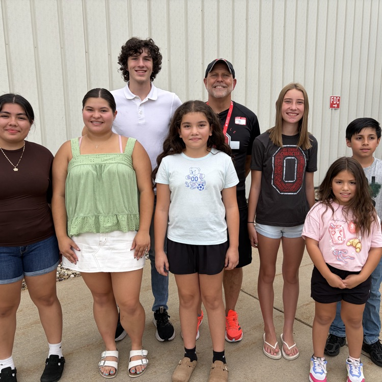 Our Great Character Students at the Hearts for Heartland