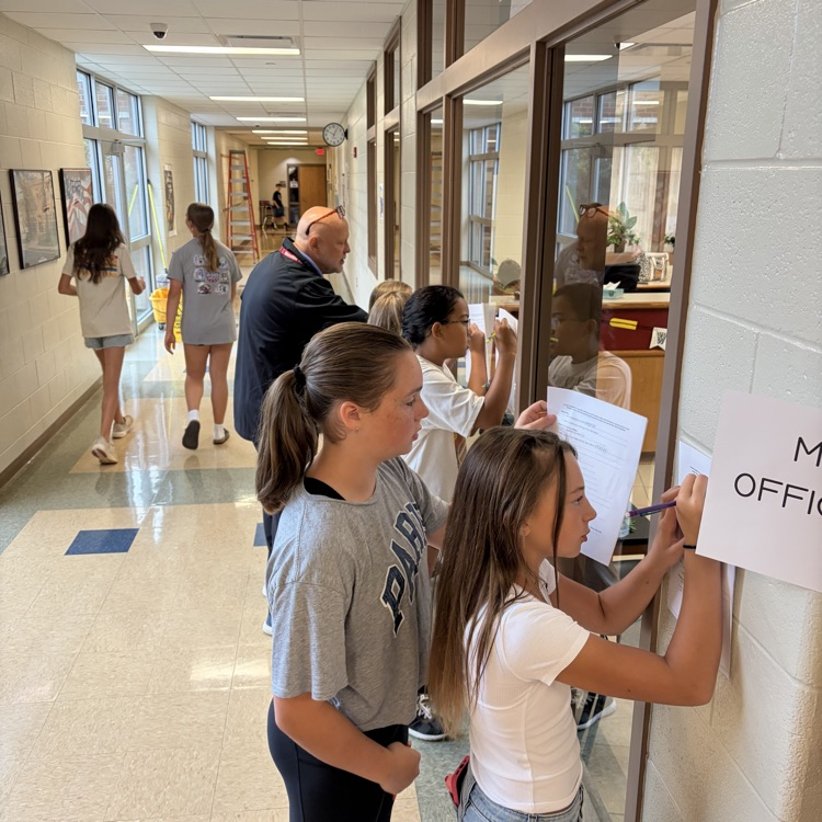 Our incoming 5th-grade Red Riders had a great time getting to know Orrville Middle School during Peer Mentoring/Boot Camp!