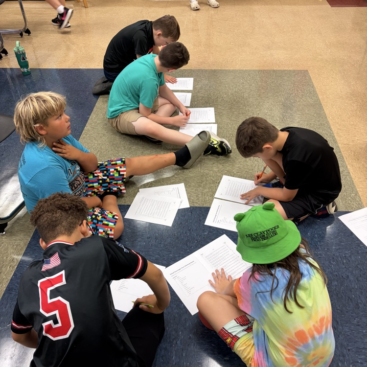Our incoming 5th-grade Red Riders had a great time getting to know Orrville Middle School during Peer Mentoring/Boot Camp!