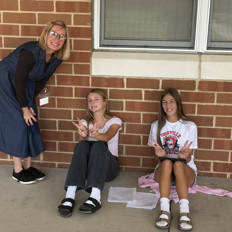 What a great day for learning outside and active learning!