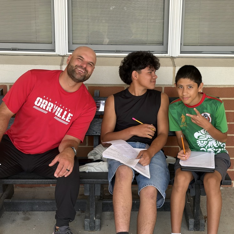 What a great day for learning outside and active learning!