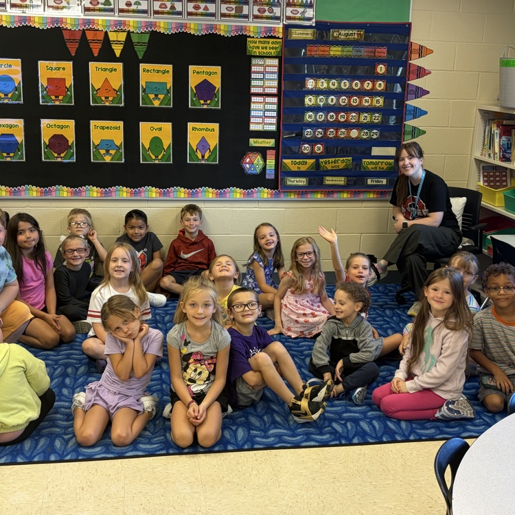 Best part of my day is interacting with our great students and staff!