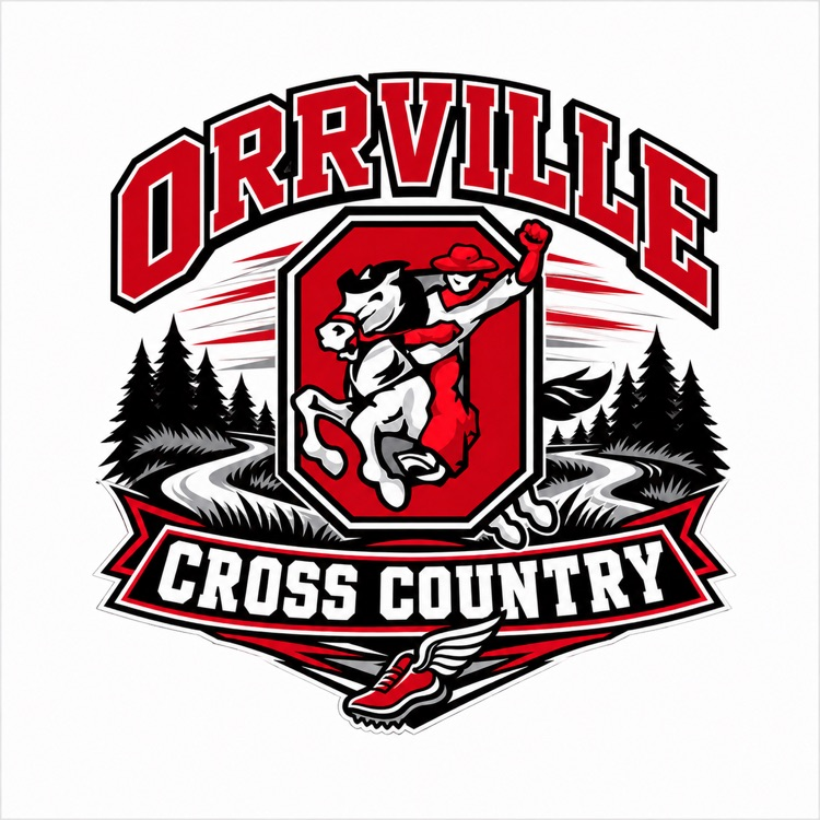 The cross-country team hitting the trails at Silver Creek Park for practice! #everykid #redridernation
