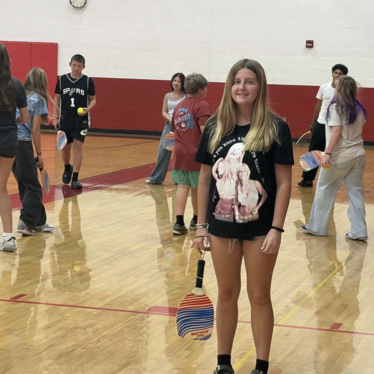 A little pickle ball at OMS!