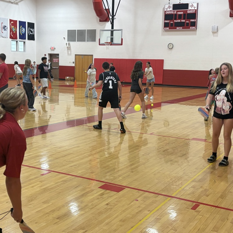 A little pickle ball at OMS!