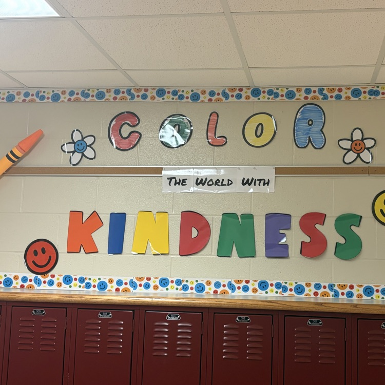 Love this sign at OMS!