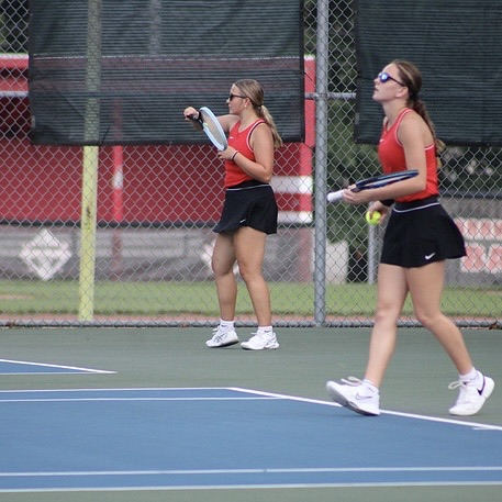 Ladies Tennis Action!🎾#redridernation