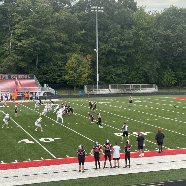 Some 9th grade action last night! #redridernation