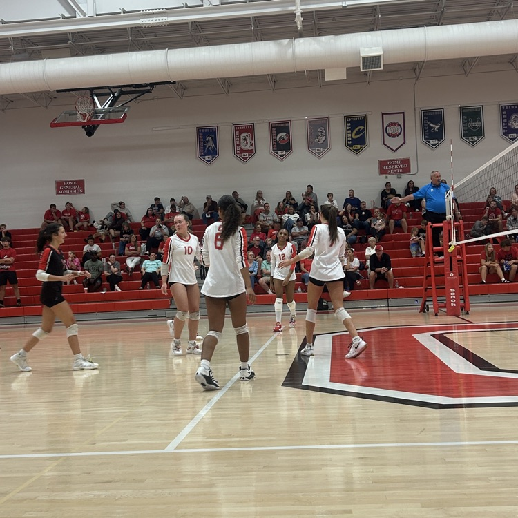 Volleyball action last night! 🏐