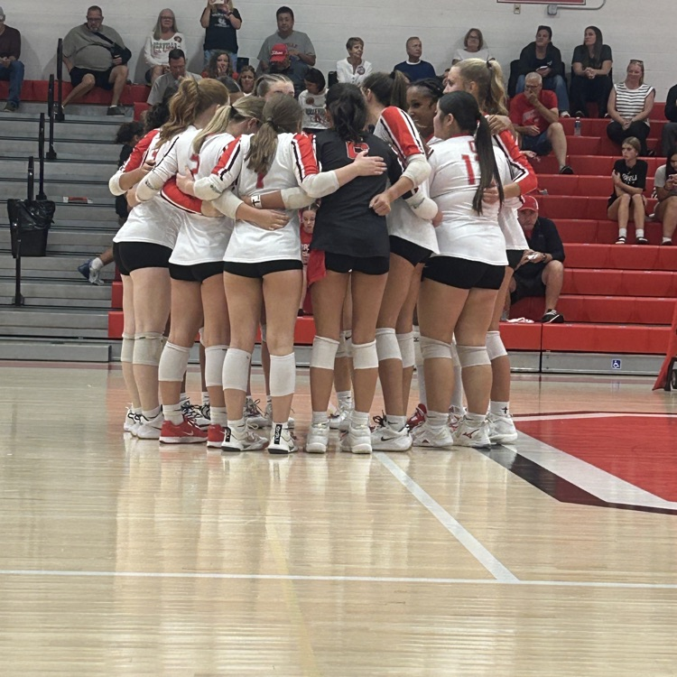 Volleyball action last night! 🏐