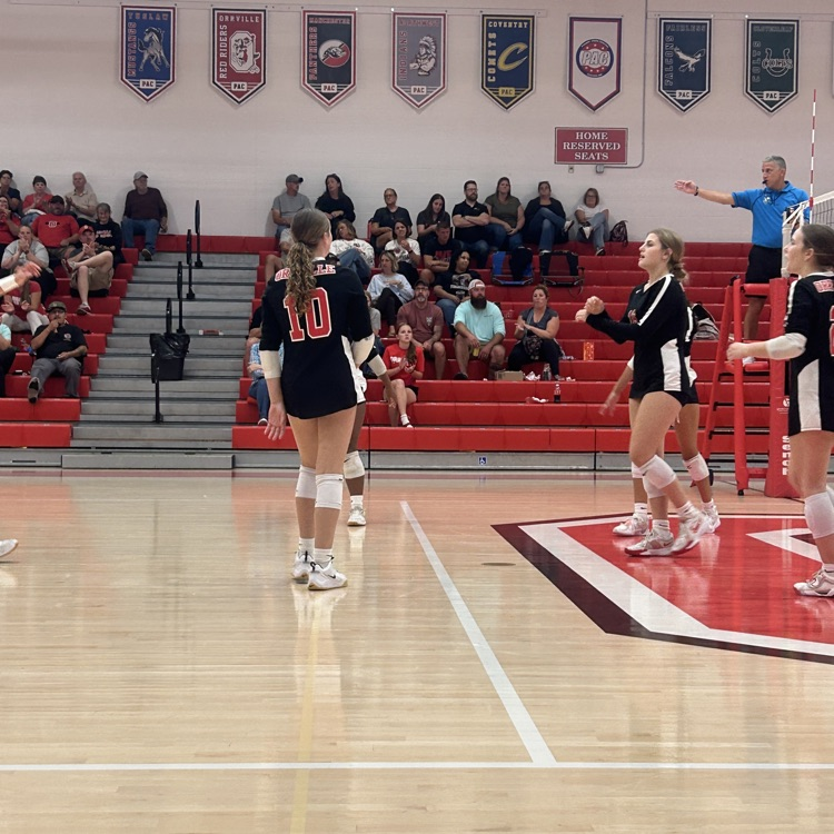 Volleyball action last night! 🏐