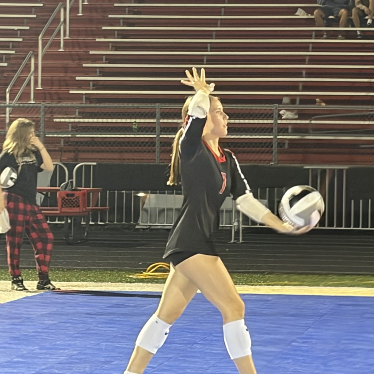 Under the Lights! 🏐#redridernation