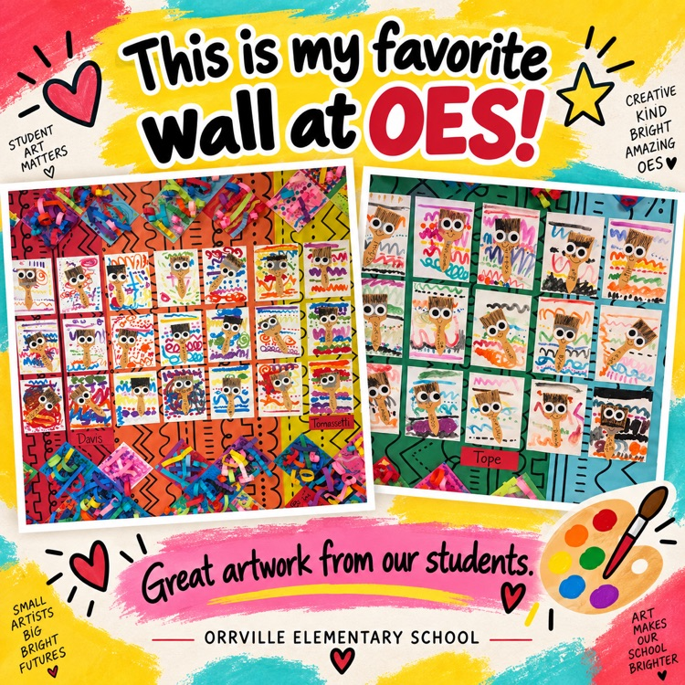Love our student art work!