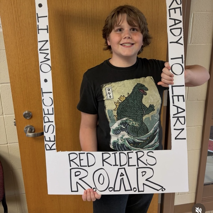 Red Riders Roar at OMS! #everykid #redridernation