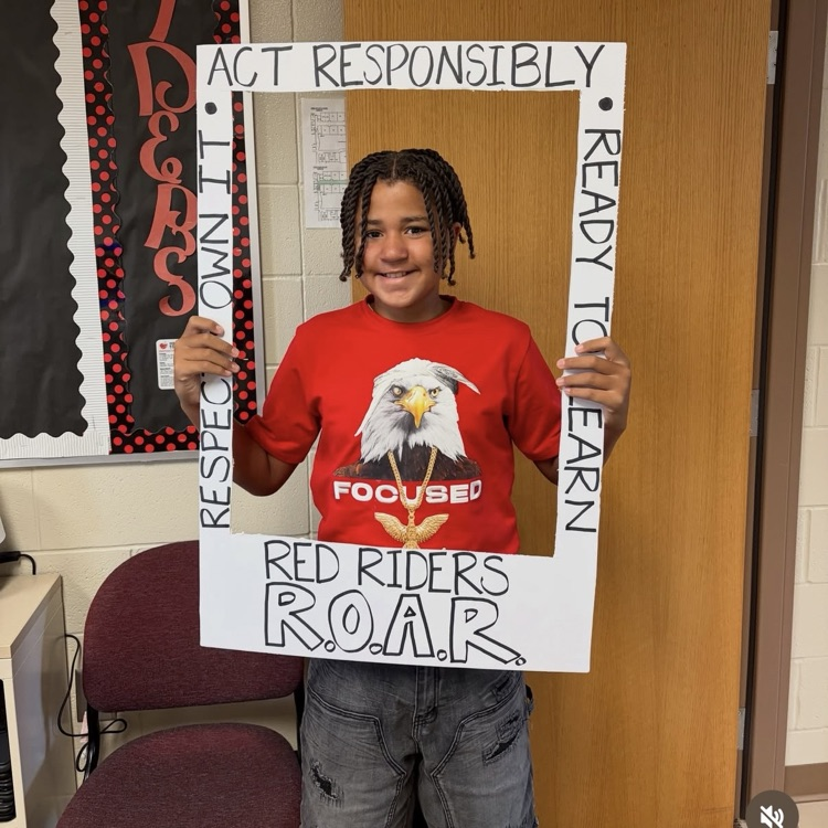 Red Riders Roar at OMS! #everykid #redridernation