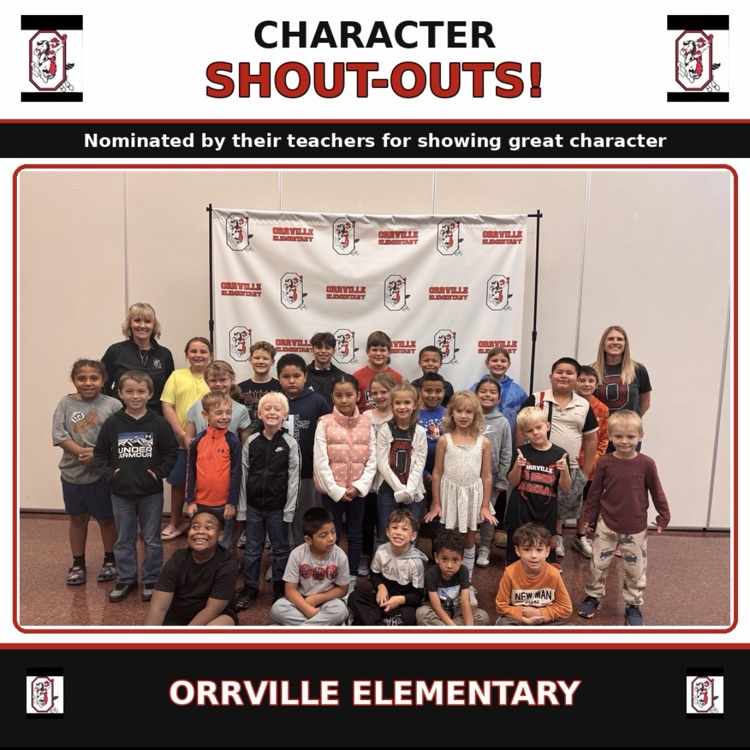 OES Character Students!