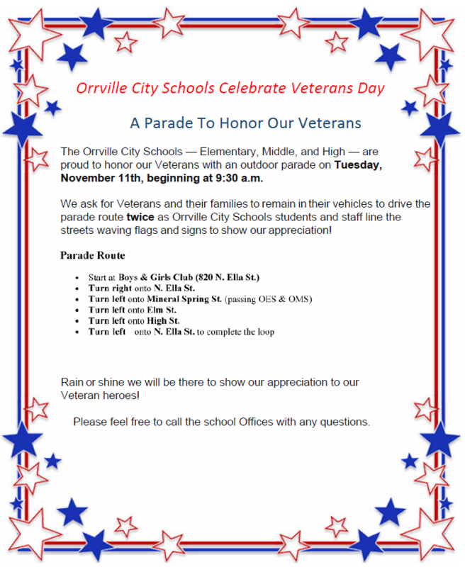 veterans day parade