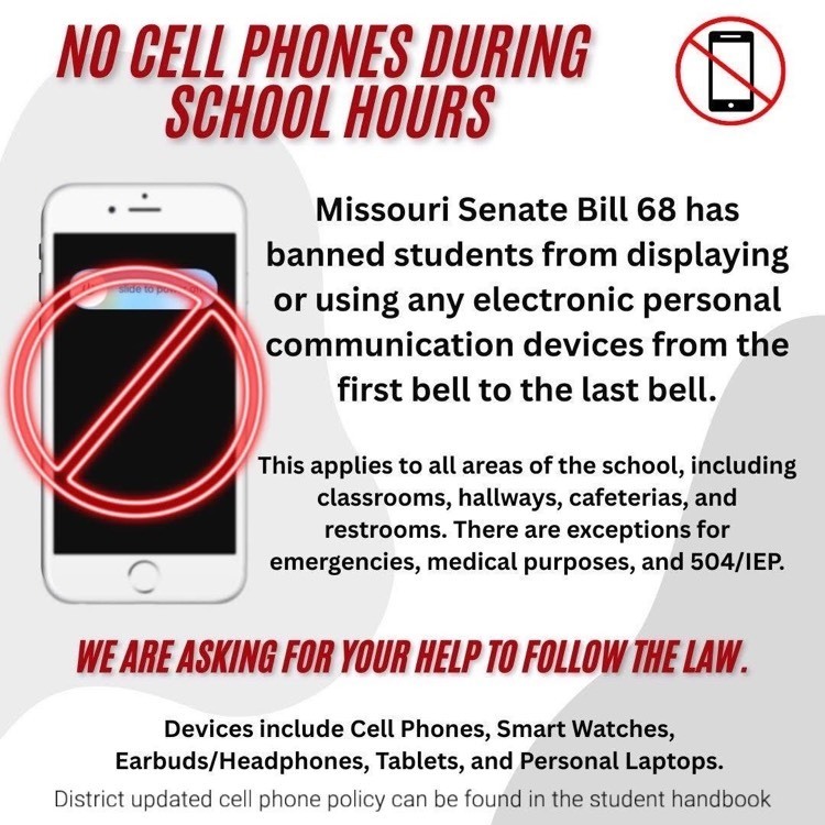 no cell phone policy 