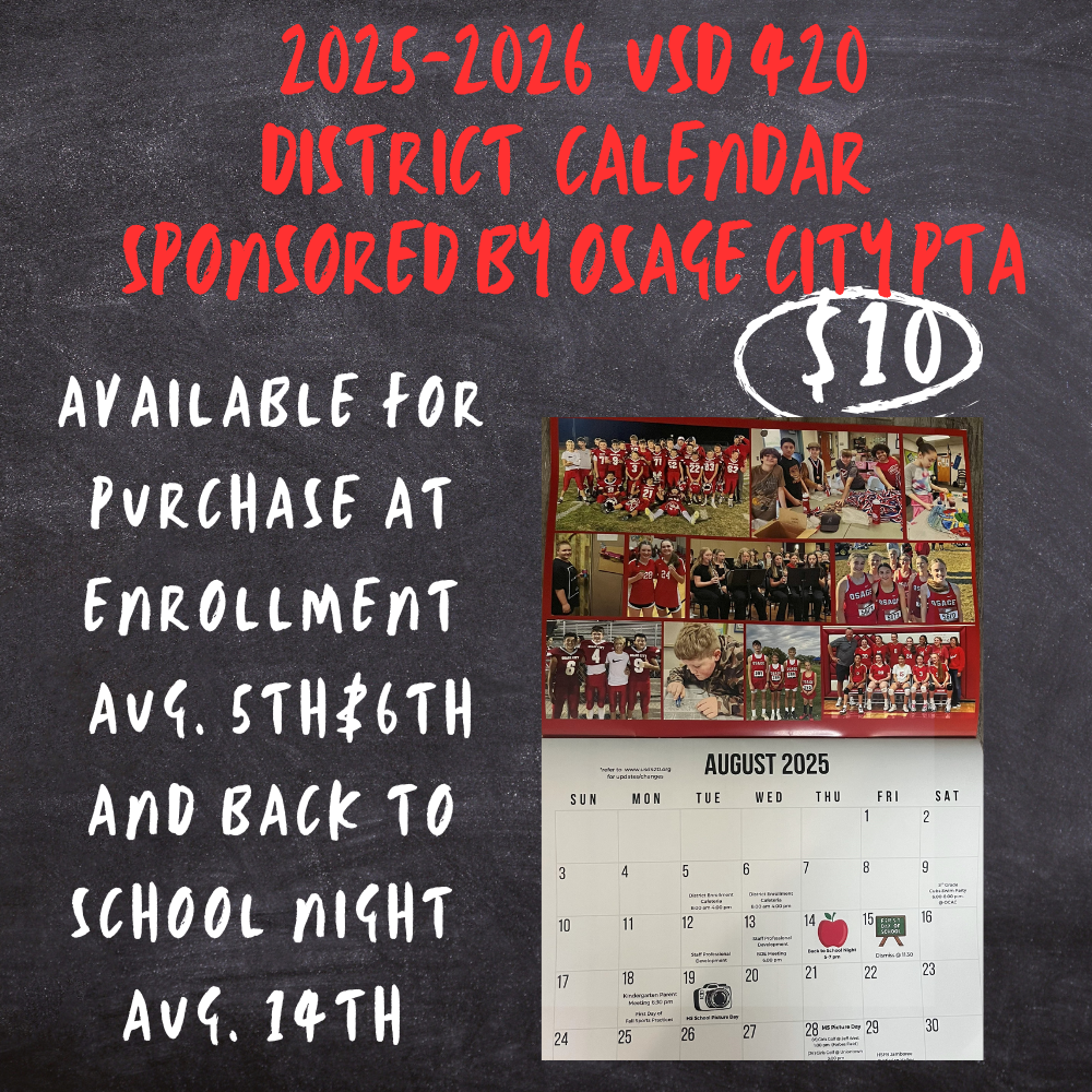 PTA calendars