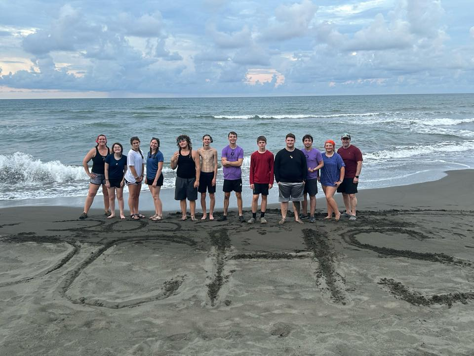 OCHS students in Costa Rica  Summer 2023