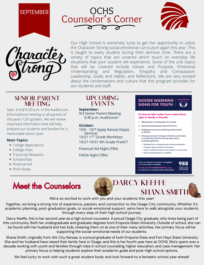 September Newsletter