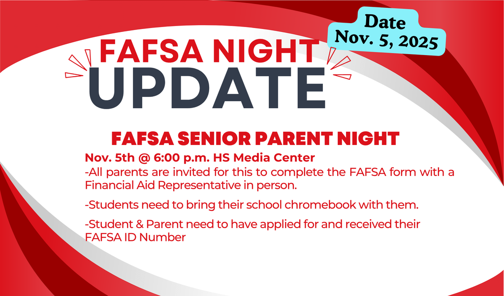 Seniors/Parents FAFSA Night