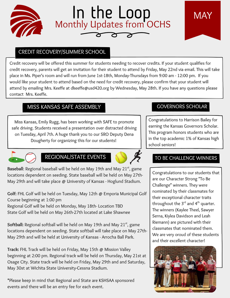 May Newsletter 2