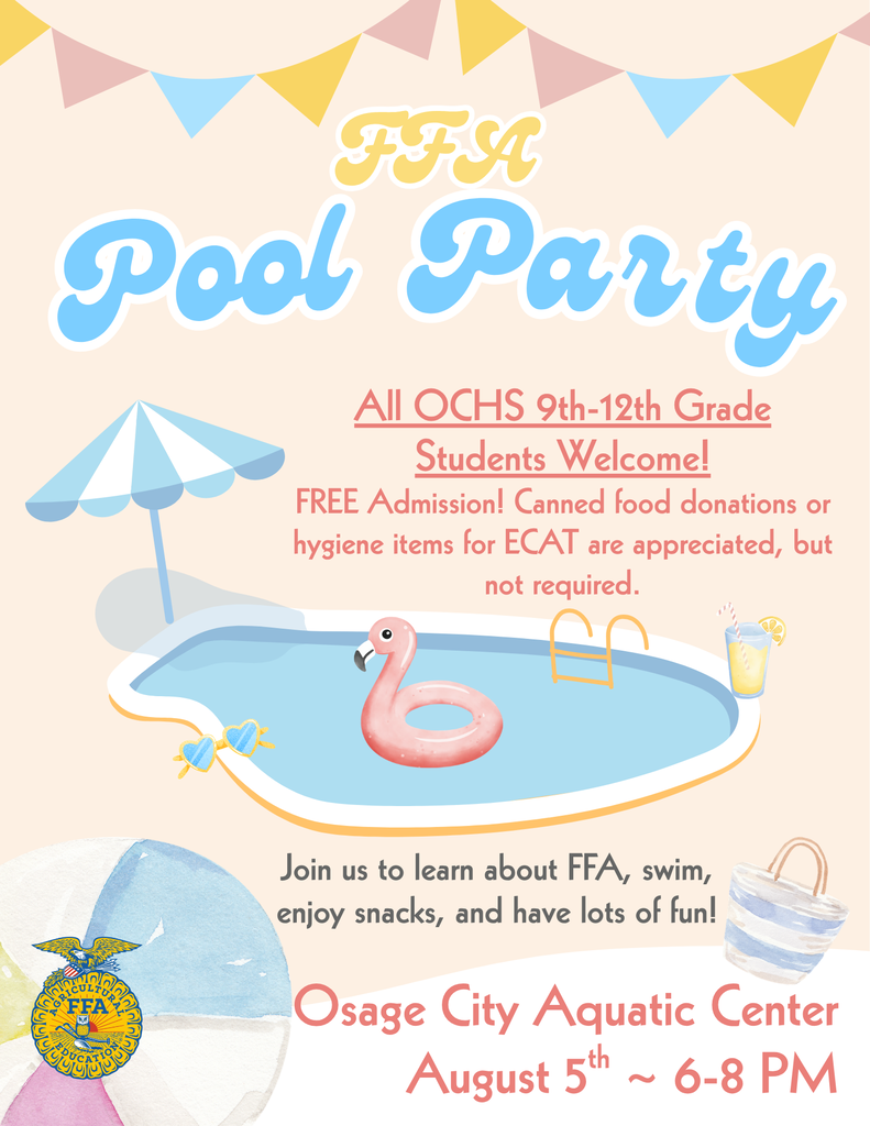 OCHS FFA Pool Party