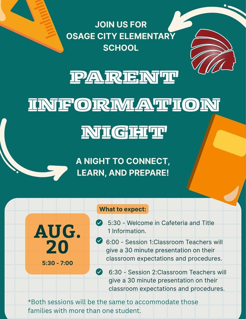 Parent Information Night Flyer