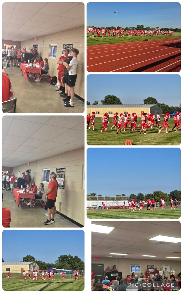 Red and white night