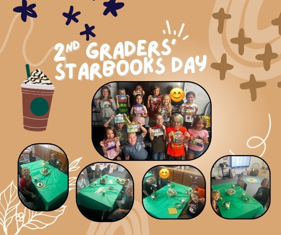 2nd Graders having a StarBooks Day.