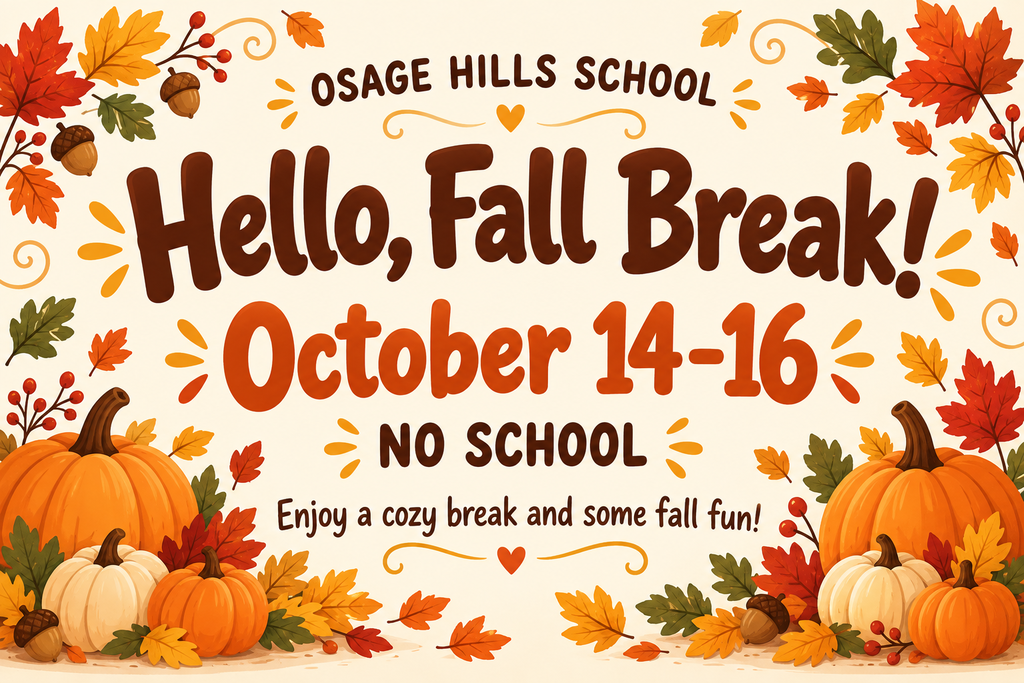 Fall break flyer