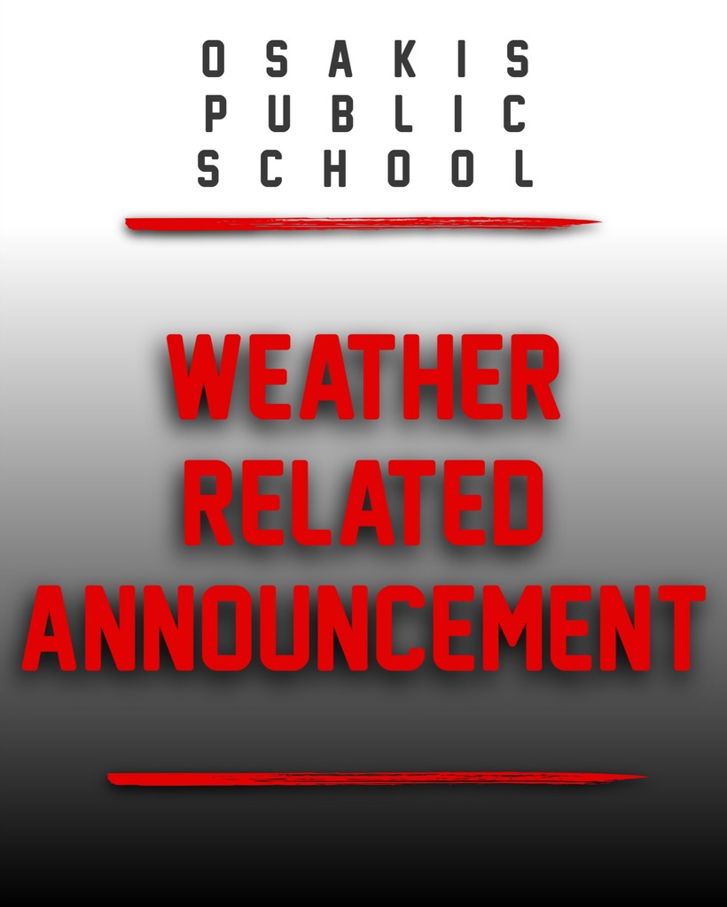 Weather Announcememt