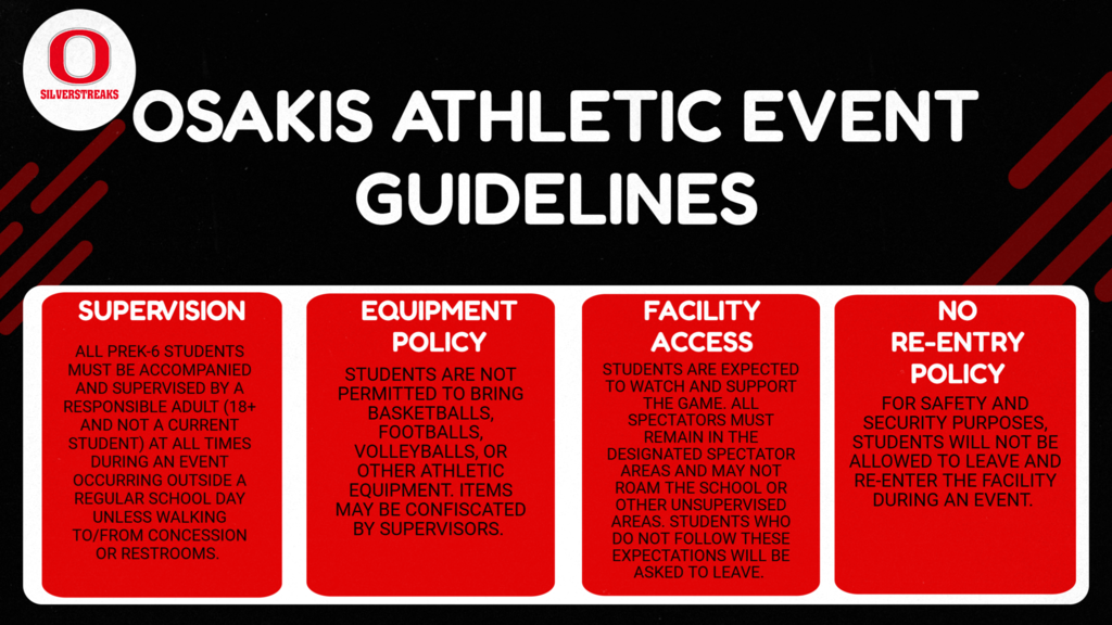 Athletic Event Guidelines