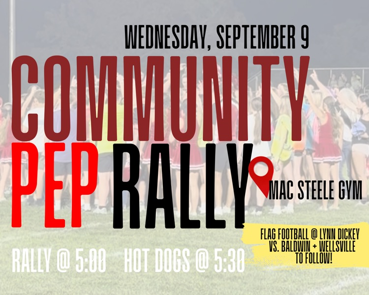 community pep rally 