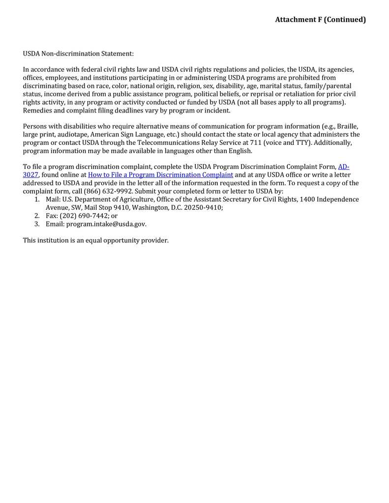 Free and Reduced Lunch Public Notice 2627