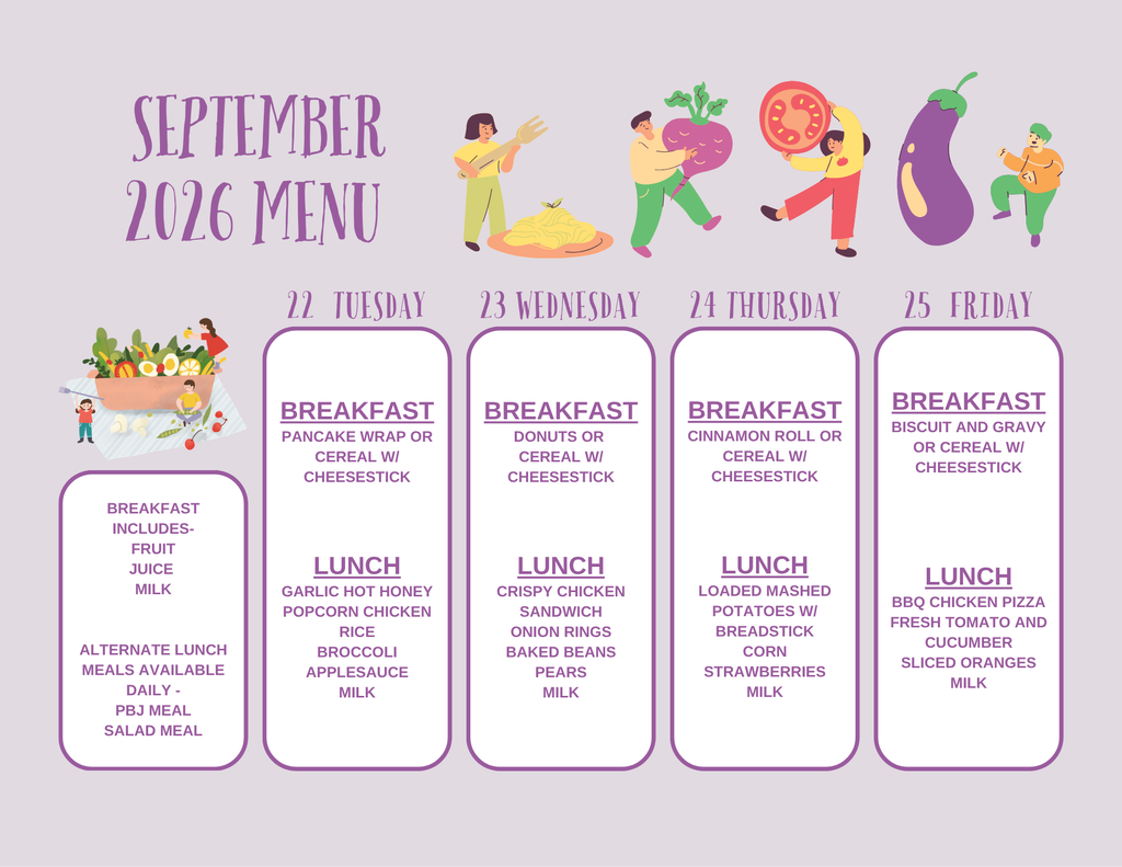 Lunch Menu