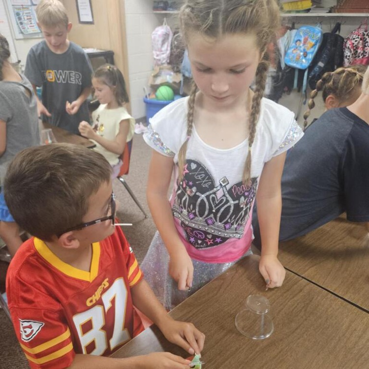 2nd grade had a great first day, we played jitter bingo, drank jitter juice, rescued Fred the worm and sweated a LOT at recess!