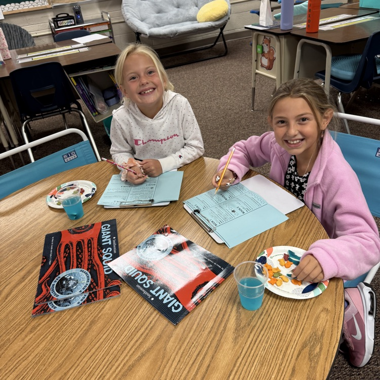 3rd grade had a book tasting to kick off our first reading unit all about the sea! 🌊   Alison may be sending pics soon too so no rush! 