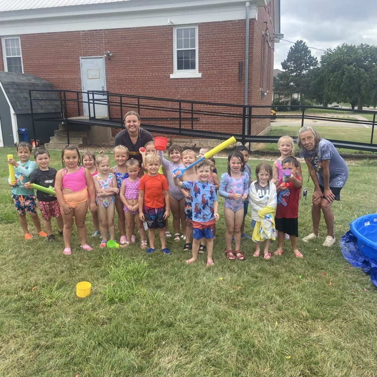 PreK had a Fun Friday with Water Day!!