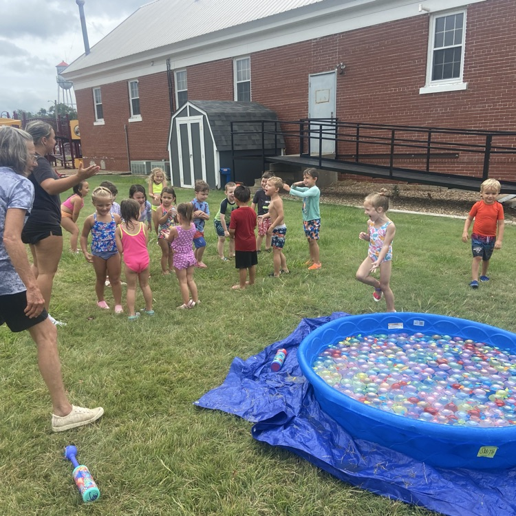 PreK had a Fun Friday with Water Day!!