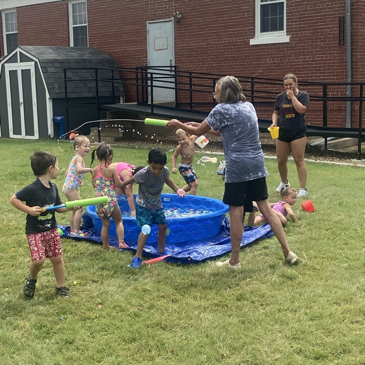 PreK had a Fun Friday with Water Day!!