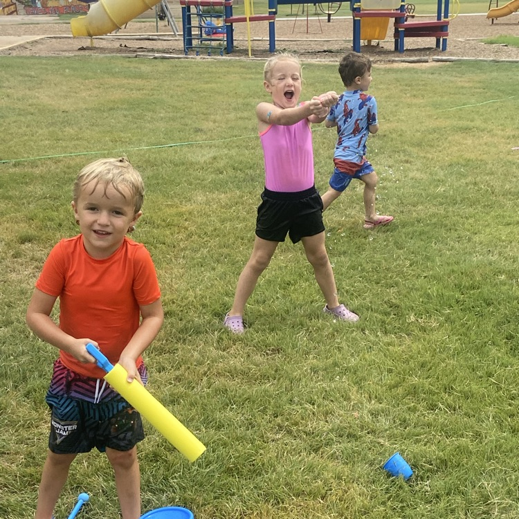 PreK had a Fun Friday with Water Day!!