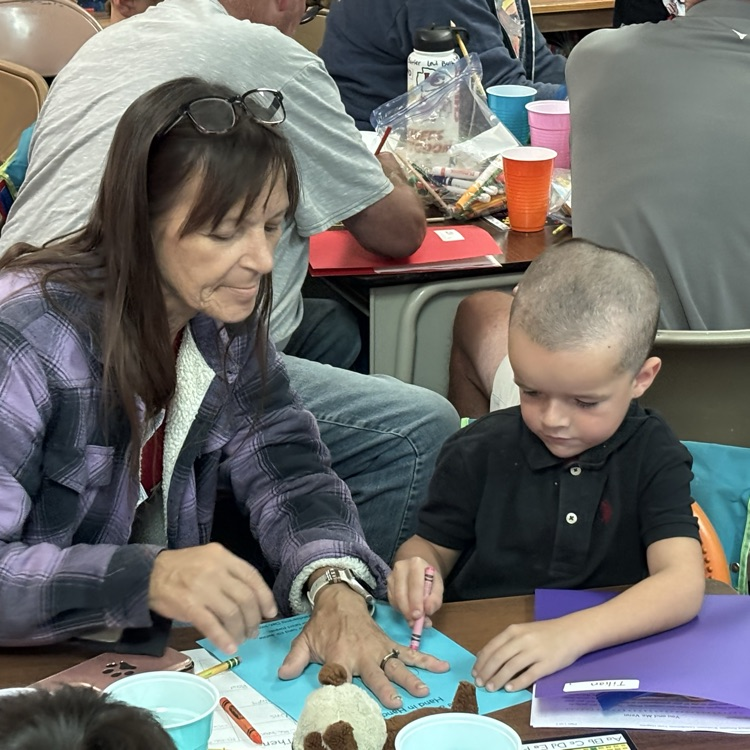Over 60 grandparents were in attendance at 1st grade’s annual grandparents day celebration today!