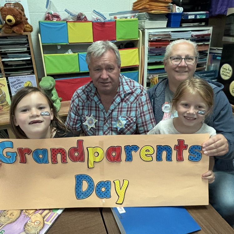 Over 60 grandparents were in attendance at 1st grade’s annual grandparents day celebration today!