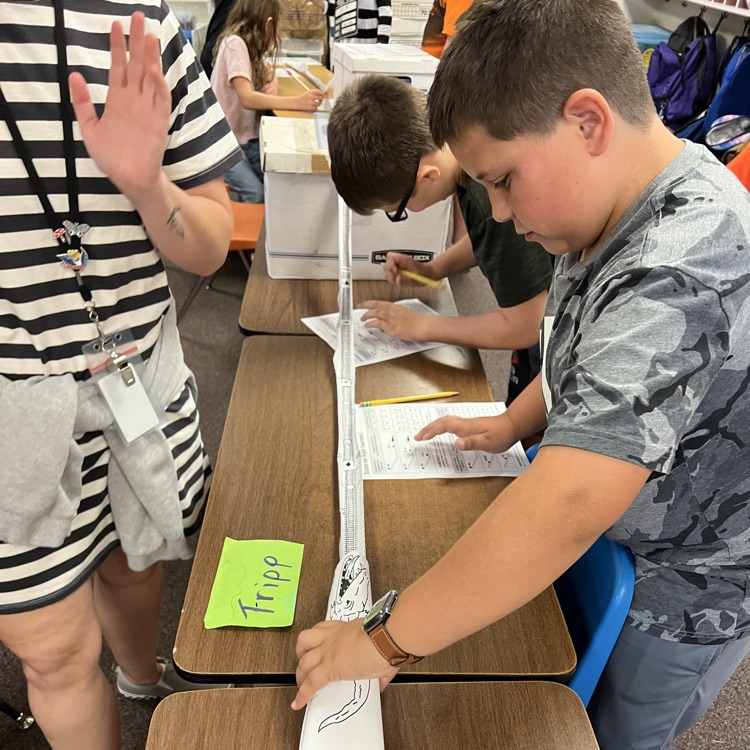 Fourth grade working with energy 