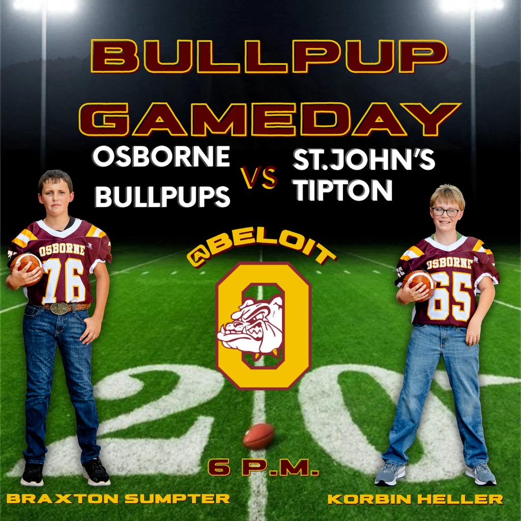 Junior High football post