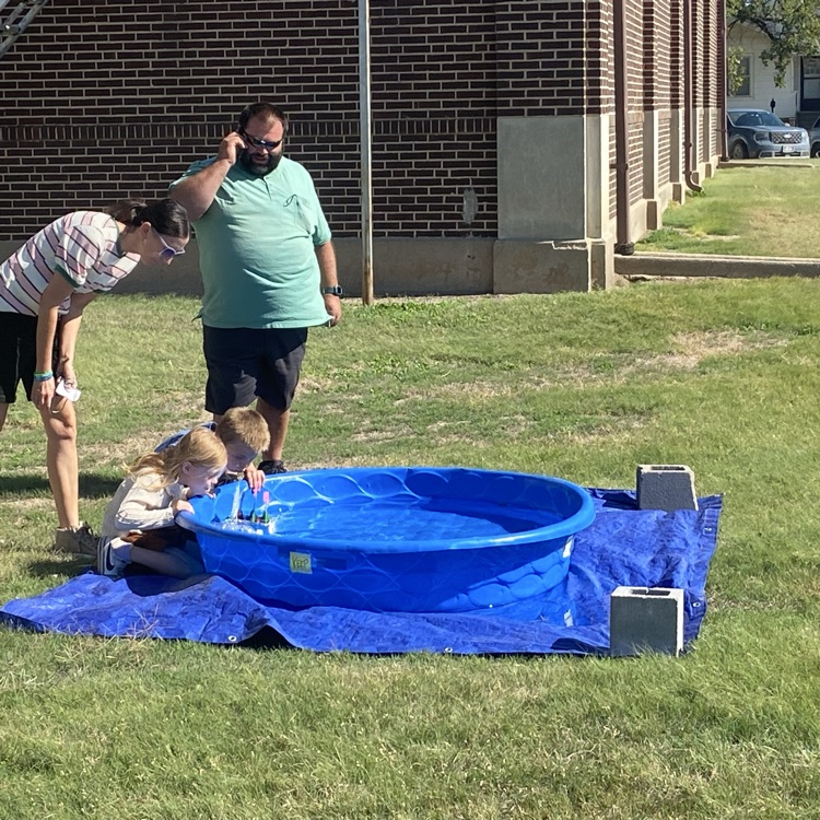 What better way to wrap up their learning about Christopher Columbus than to have boat races in 1st grade!